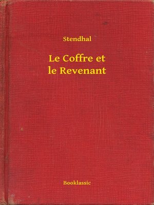 cover image of Le Coffre et le Revenant